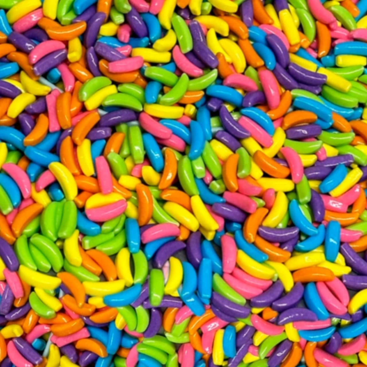 Uncle Hard Banana Runts Candy, Bulk Pack in Resealable Bag, 2 lb