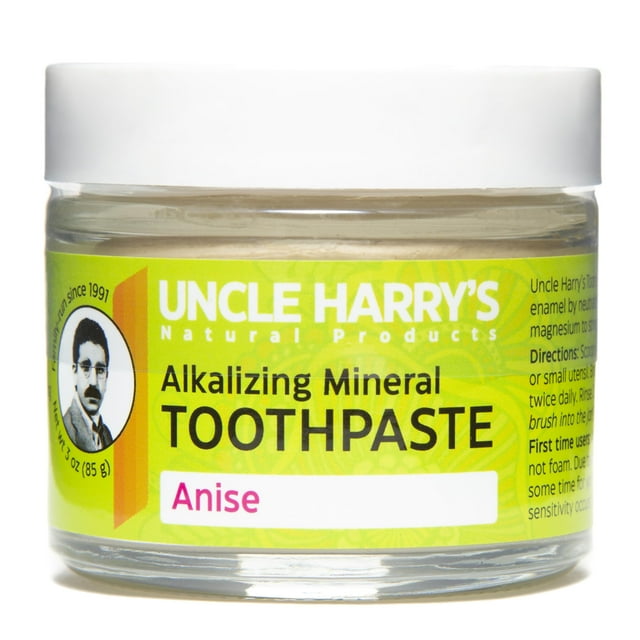 Uncle Harry's Anise Remineralizing DNF2 Toothpaste Natural Whitening