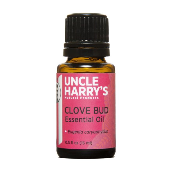 Uncle Harry's Essential Oil - Diffuser Oil for Home Aromatherapy, Scented Soap or Candles, 0.5 fl oz, Clove Bud