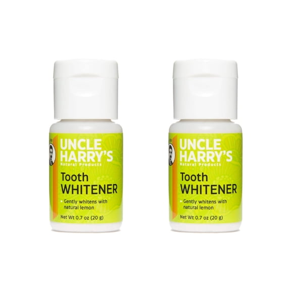 Uncle Harry's Natural Tooth Whitener Powder (Set of 2)
