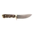 thumbnail image 1 of Uncle Henry Stagalon Fixed Blade Knife 4.62" Skinner 7Cr17MoV Stainless Blade Bonelon Handle Stag, 1 of 2