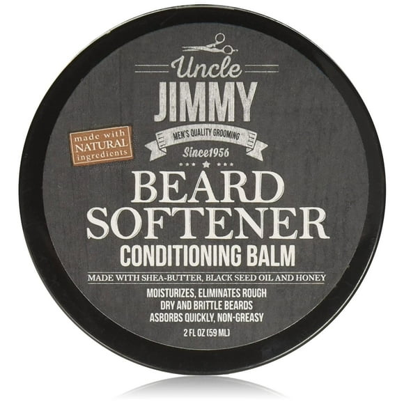Uncle Jimmy Beard Softener Conditioning Balm, 2 Oz