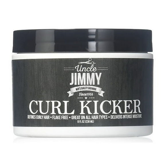 Uncle Jimmy Curl Kicker, Flake Free, 8 oz, 2 Pack