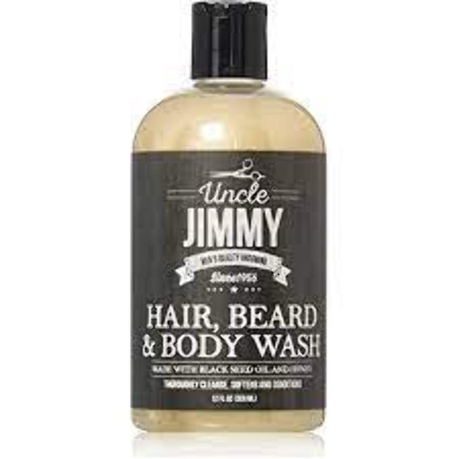 Uncle Jimmy Hair, Beard & Body Wash 12 oz