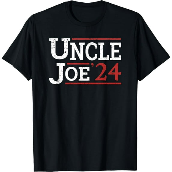 Uncle Joe 2024 Elections Retro Democrat Liberal Pro-Biden T-Shirt