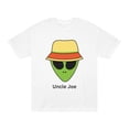 thumbnail image 1 of Uncle Joe Alien Unisex Short Sleeve Classic T-Shirt Pullover Crewneck, 1 of 4