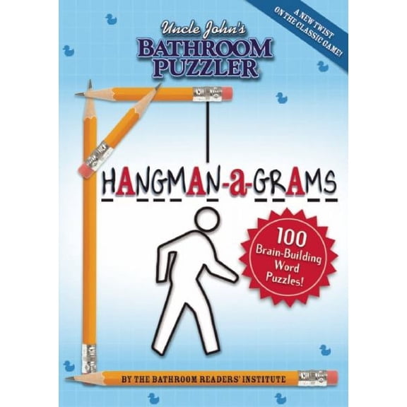 Pre-Owned Uncle John's Bathroom Puzzler Hangman-A-Grams
