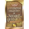 thumbnail image 1 of Pre-Owned Uncle John's Bathroom Reader Quintessential Collection of Notable Quotables: For Every Conceivable Occasion (Paperback) 1592236898 9781592236893, 1 of 1