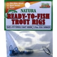 thumbnail image 1 of Uncle Josh Freshwater Natural Tie N Go Soft Plastics Trout Rigs, Size 10, 1/4 oz., Lake-Stream, 1 of 8