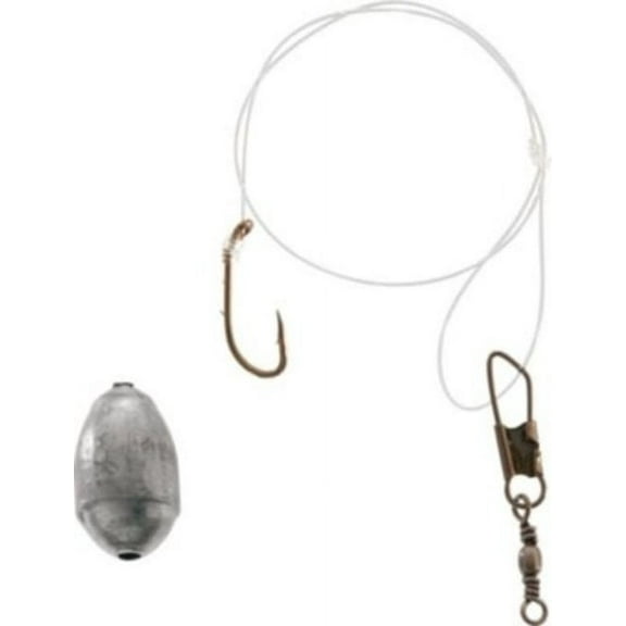 Uncle Josh Freshwater Natural Tie 'N Go Soft Plastics Trout Rigs, Size 8, 1/4 oz., Lake,Stream