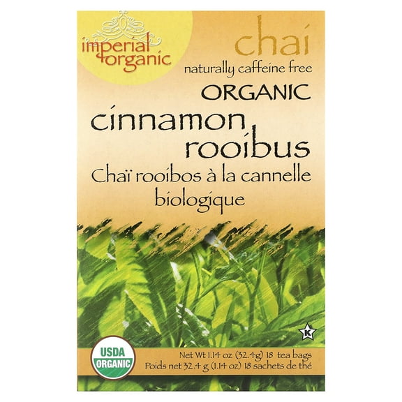 Uncle Lee'S Imperial Organic Cinnamon Rooibus Chai Tea, 18 Bags