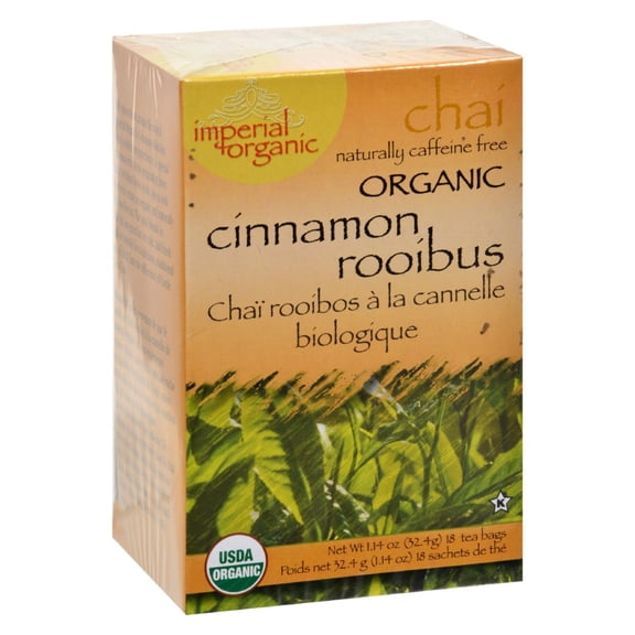 Uncle Lee'S Imperial Organic Cinnamon Rooibus Chai Tea, 18 Bags