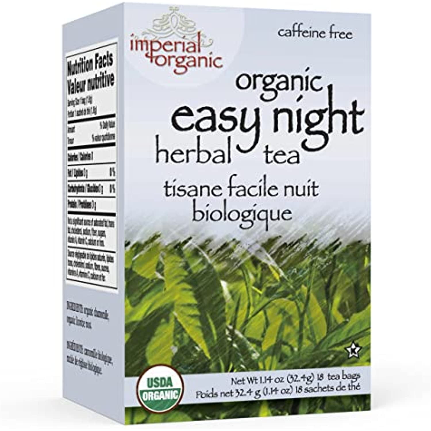 Uncle Lee’S Organic Chamomile Tea, Easy Night Herbal Tea With Organic