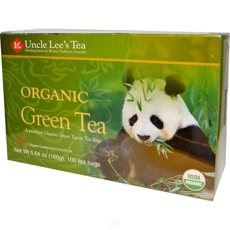Uncle Lee'S Tea Organic Green Tea 100 Bag