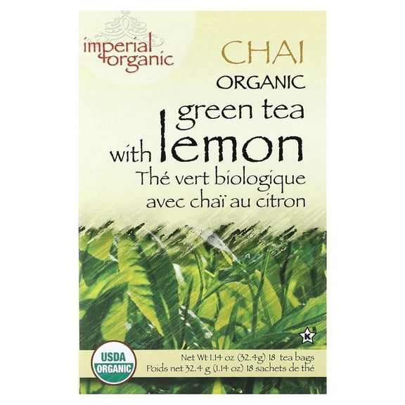 Uncle Lee'S Tea Organic Imperial Lemon Chai, 18 Bags