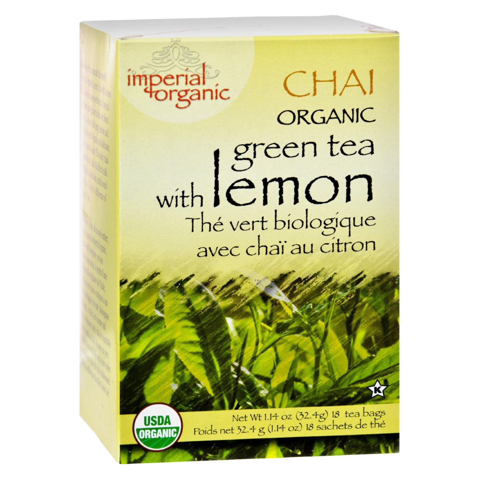 Uncle Lee'S Tea Organic Imperial Lemon Chai, 18 Bags
