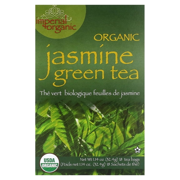 Uncle Lee's Imperial Organic Green Tea with Jasmine, 18 Count