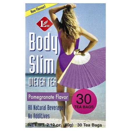 Uncle Lee's Tea Body Slim Dieter Tea, Pomegranate , 30 Tea Bags, 2.12 oz (60 g)