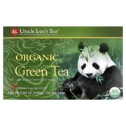 Uncle Lee's Organic Green Tea Bags - USDA Certified