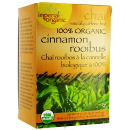 Uncle Lees Imperial Organic Tea - Chai With Cinnamon Rooibos, 18-Count (Pack Of 4)