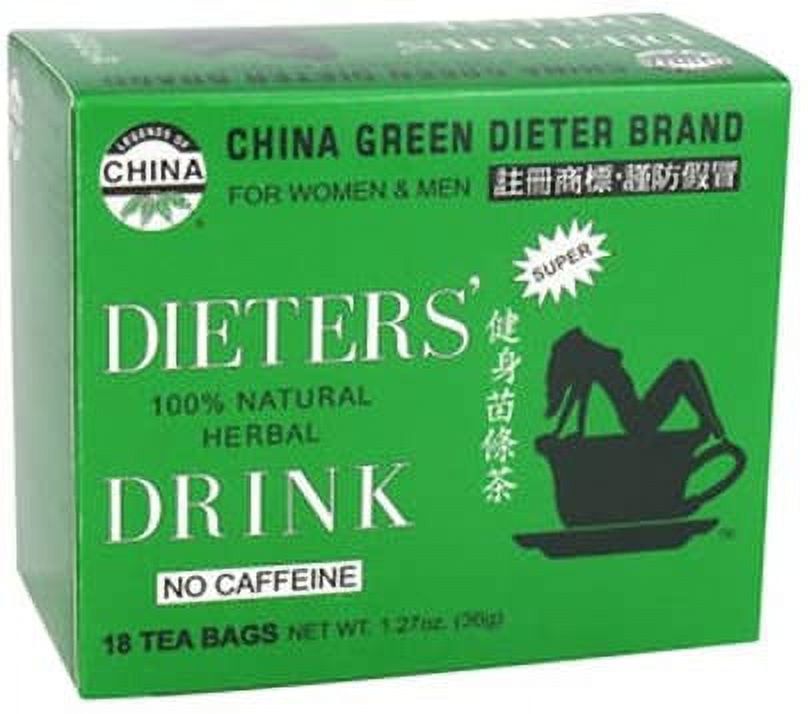 Uncle Lees Tea Dieters Drink Herbal Tea 100 Natural, No Caffeine 18