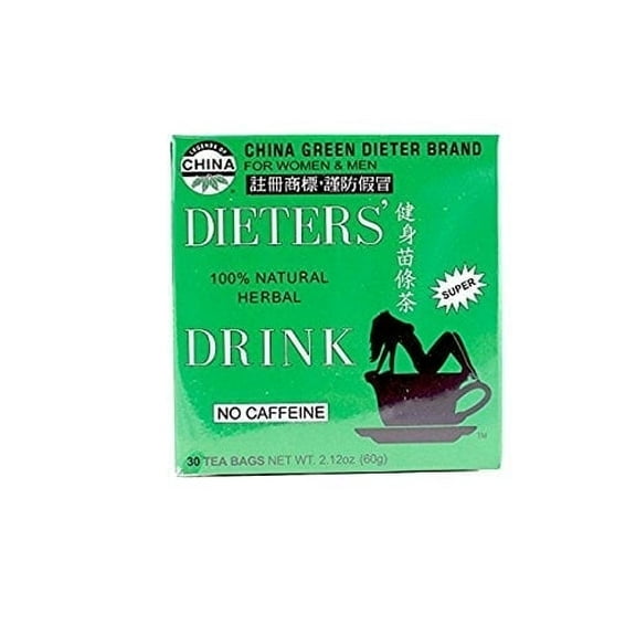 Uncle Lees Tea Dieters Tea 30 Bags, 2.12oz  Pack of 2
