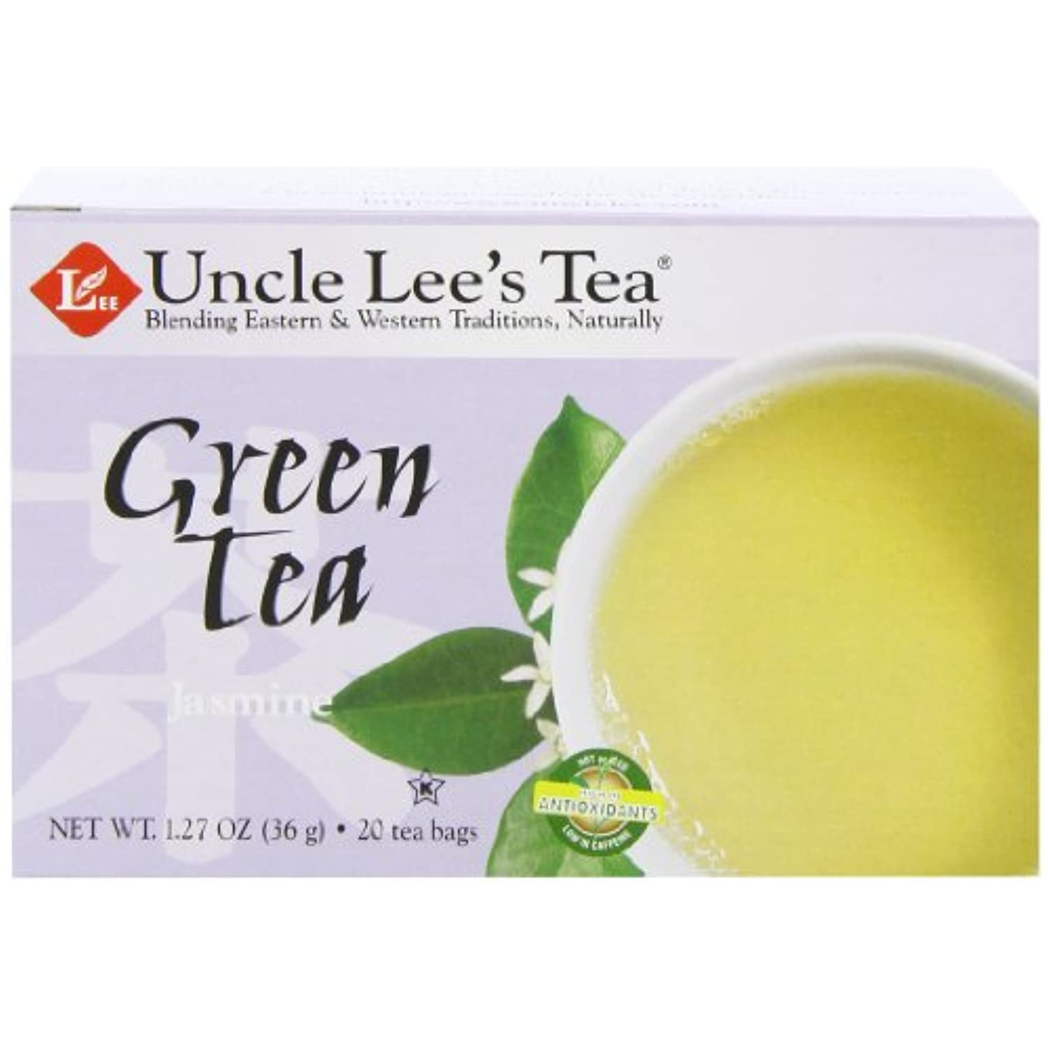 Uncle Lees Tea Green Tea Jasmine 20 Bags