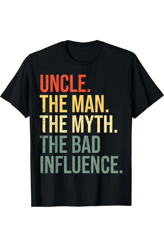 Uncle Man Myth Bad Influence Alternate Graphic T-Shirt