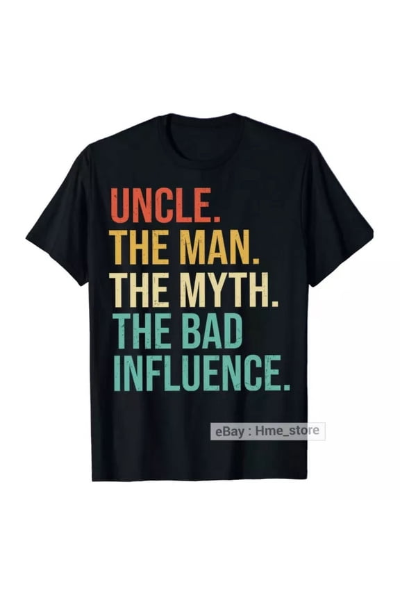 Uncle Man Myth Bad Influence Graphic T-shirt