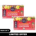 thumbnail image 1 of Uncle Matt's Organic No Sugar Added Strawberry Lemonade Juice Boxes, Pack of 2 🍓🍋, 1 of 1