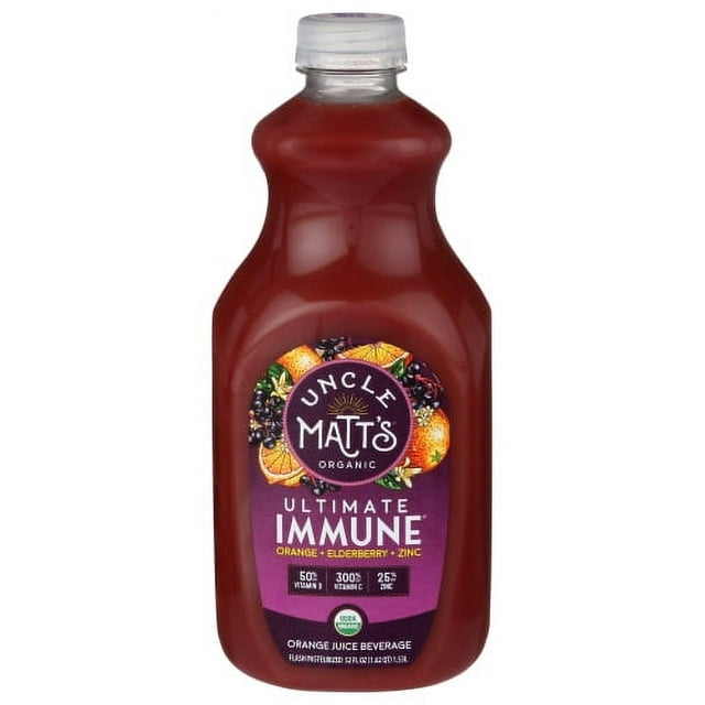 Uncle Matt's Organic Ultimate Immune Orange Juice, 52 oz