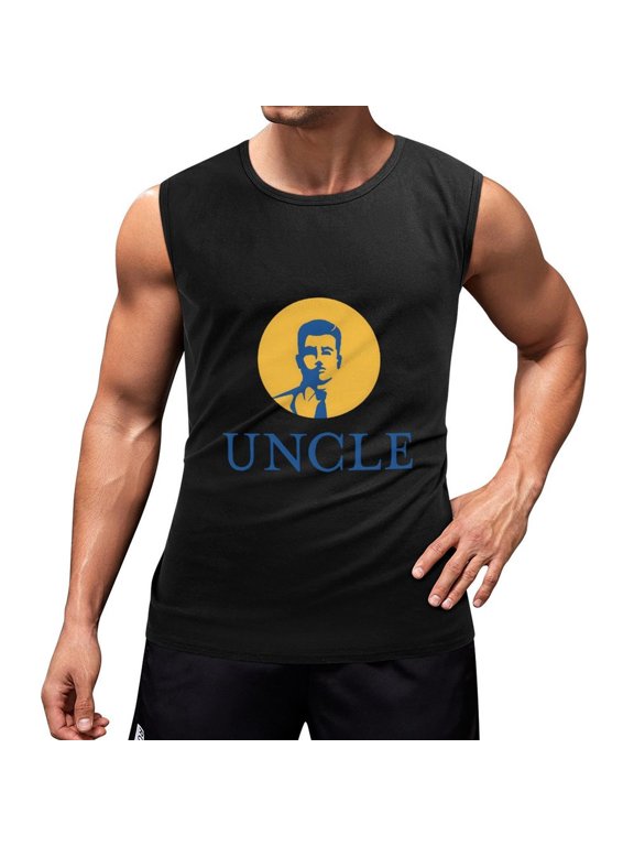 Uncle Men'S Muscle T-Shirt, Sleeveless, Muscle Tank Tee Top 3XL