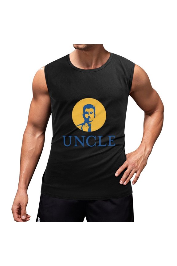 Uncle Men'S Muscle T-Shirt, Sleeveless, Muscle Tank Tee Top M
