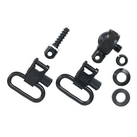 Uncle Mike's® Quick Detachable Blued 1" Super Swivels® for Pump and Auto Shotguns, 15612