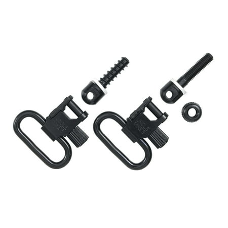Uncle Mike's® Quick Detachable Super Swivels, 115 Blued, 1" Machine Screw, 10012