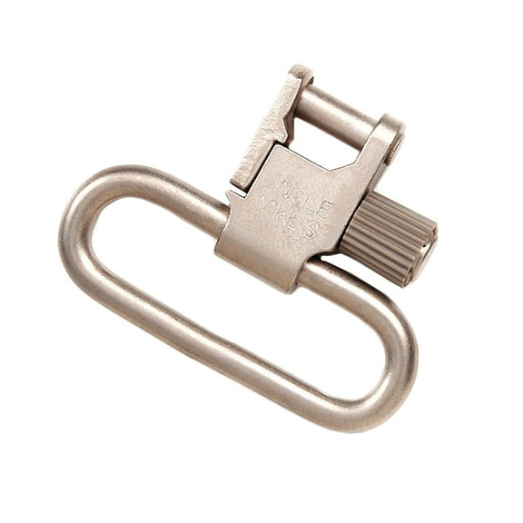 Uncle Mikes 1002-2 1" Quick Detach Nickel Sling Swivels