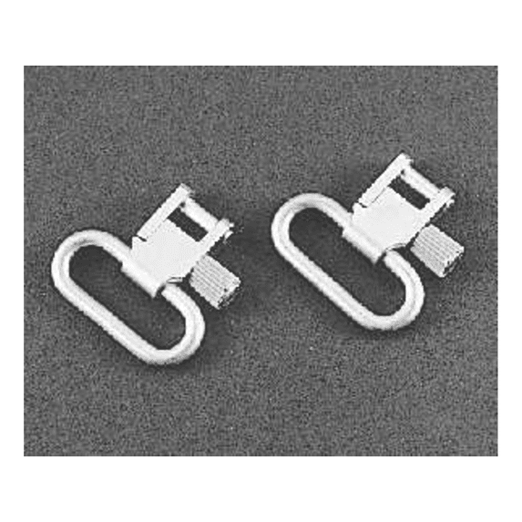 Uncle Mikes 1093-3 1.25" Nickel Quick Detach Swivels