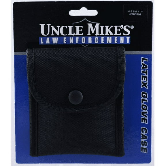 Uncle Mikes Cordura Latex Glove Pouch Black