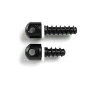 Uncle Mikes Wood Replacement Screws Black 25200