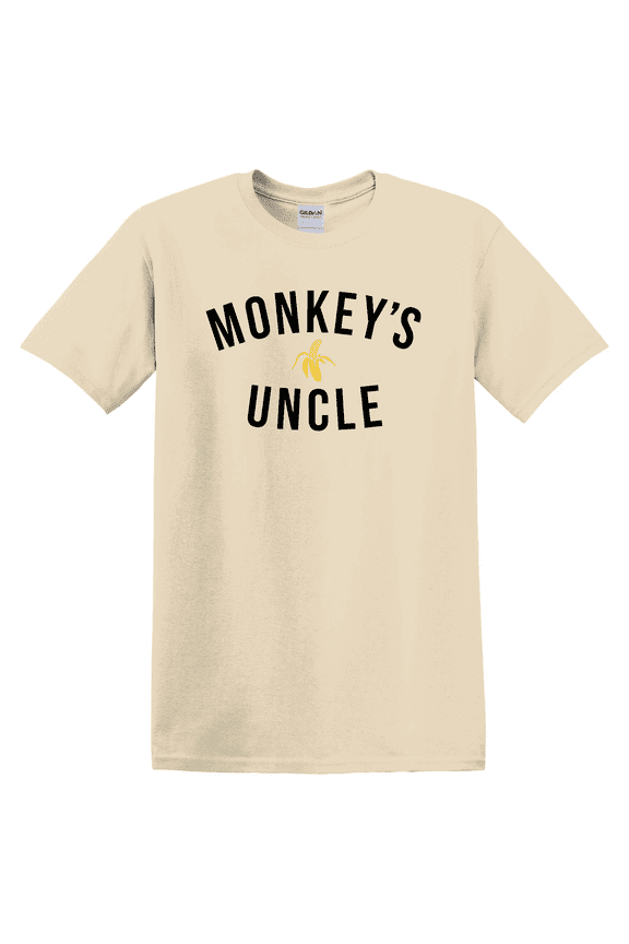 Uncle Nephew Monkey Uncle Uncle Niece Little Monkey Monkey's Uncle shirts Baby Announcement T-shirt