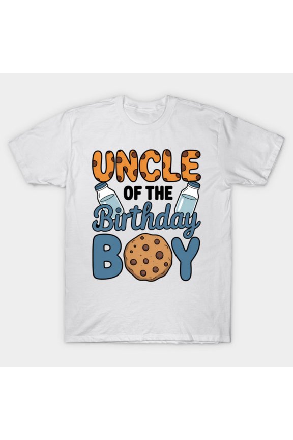 Uncle Of The Birthday Boy Family Party Celebration Graphic - Daily Wear Essential G7249 Unisex T-Shirt, Up to Size 5XL