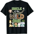 thumbnail image 1 of Uncle Of The Wild One 1st Birthday Safari Family Matching T-Shirt Tops Tee, 1 of 4