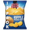 thumbnail image 1 of Uncle Ray’s Ripple Potato Chips 1.5 oz (Pack of 12) 🥔✨ | Thick Cut Ridged Chips | Extra Crunchy & Perfect for Dipping 🥣 | Individual Snack Size Bags | Value Pack + Mystery Gift 🎁, 1 of 5
