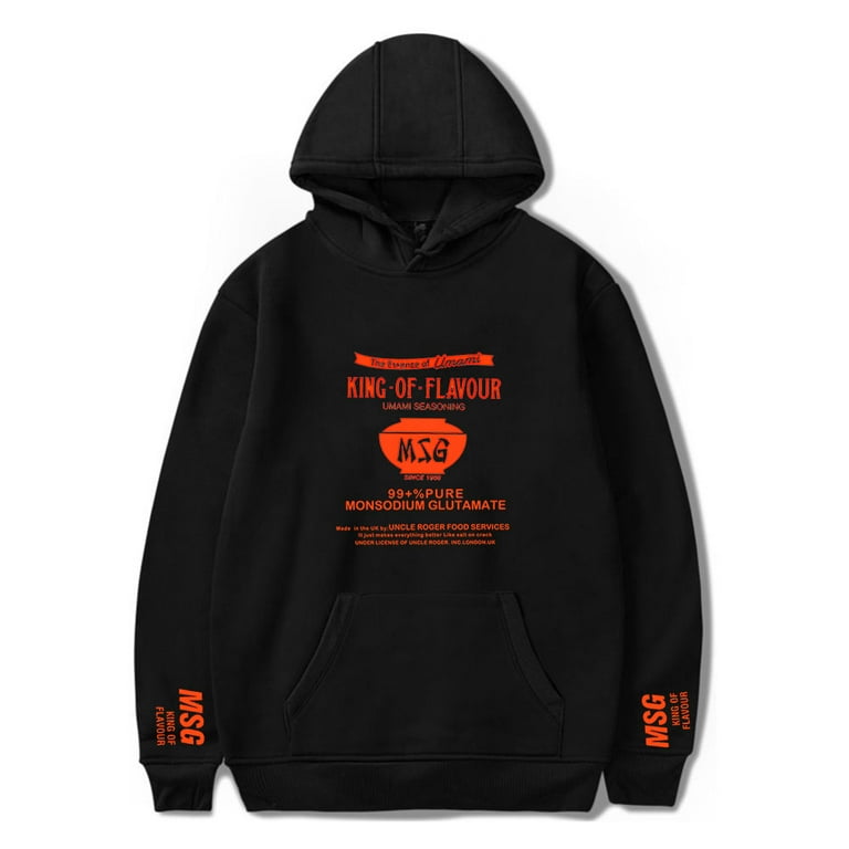 Uncle Roger Merch MSG Hoodies Casual Hooded Sweatshirt Unisex Clothing Walmart
