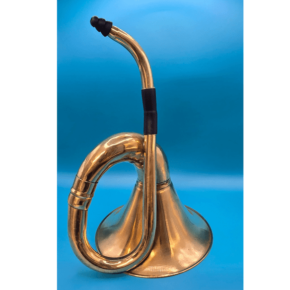Uncle Russ's Original Ear Trumpet Horn - Large Brass