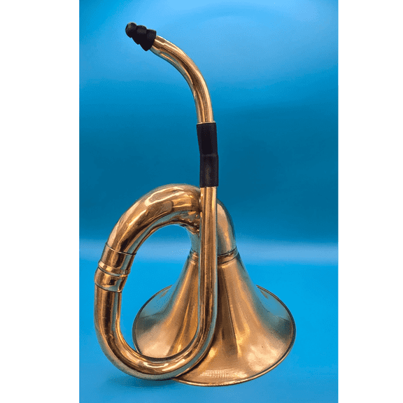 Uncle Russ's Original Ear Trumpet Horn - Large Brass