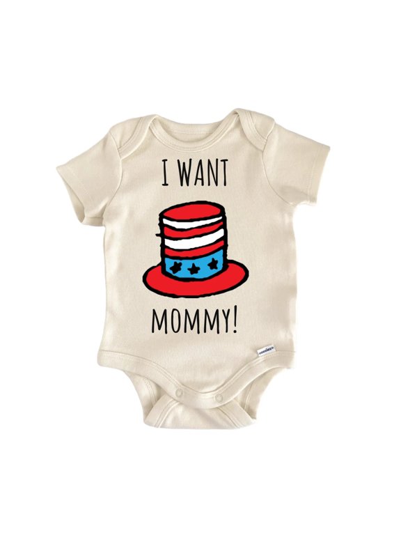 Uncle Sam Patriotic American America Baby Gift Baby Onesie®