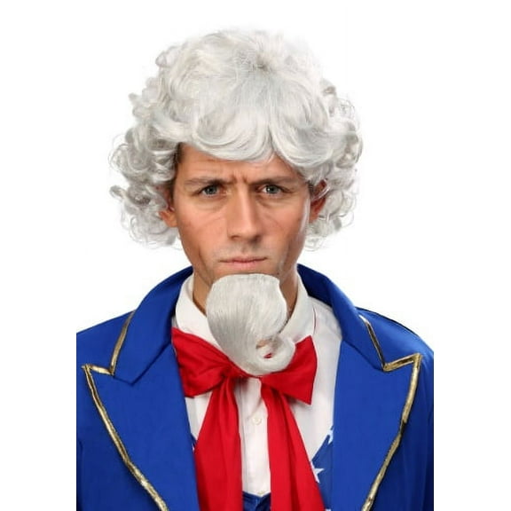Uncle Sam Wig and Beard Kit