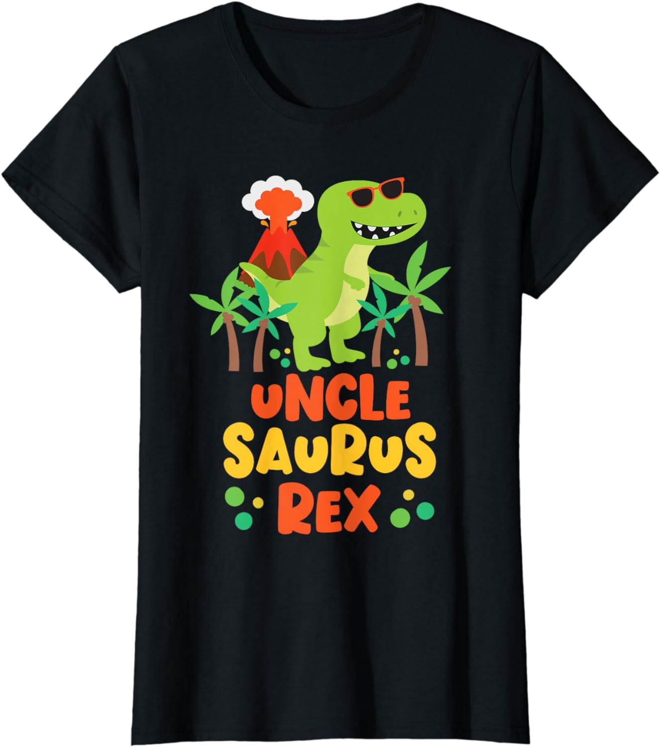 Uncle Saurus Rex Dinosaur Family Reunion T-Shirt - Walmart.com