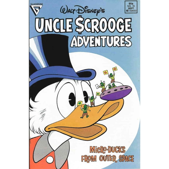 Uncle Scrooge Adventures #15 VF ; Gladstone Comic Book
